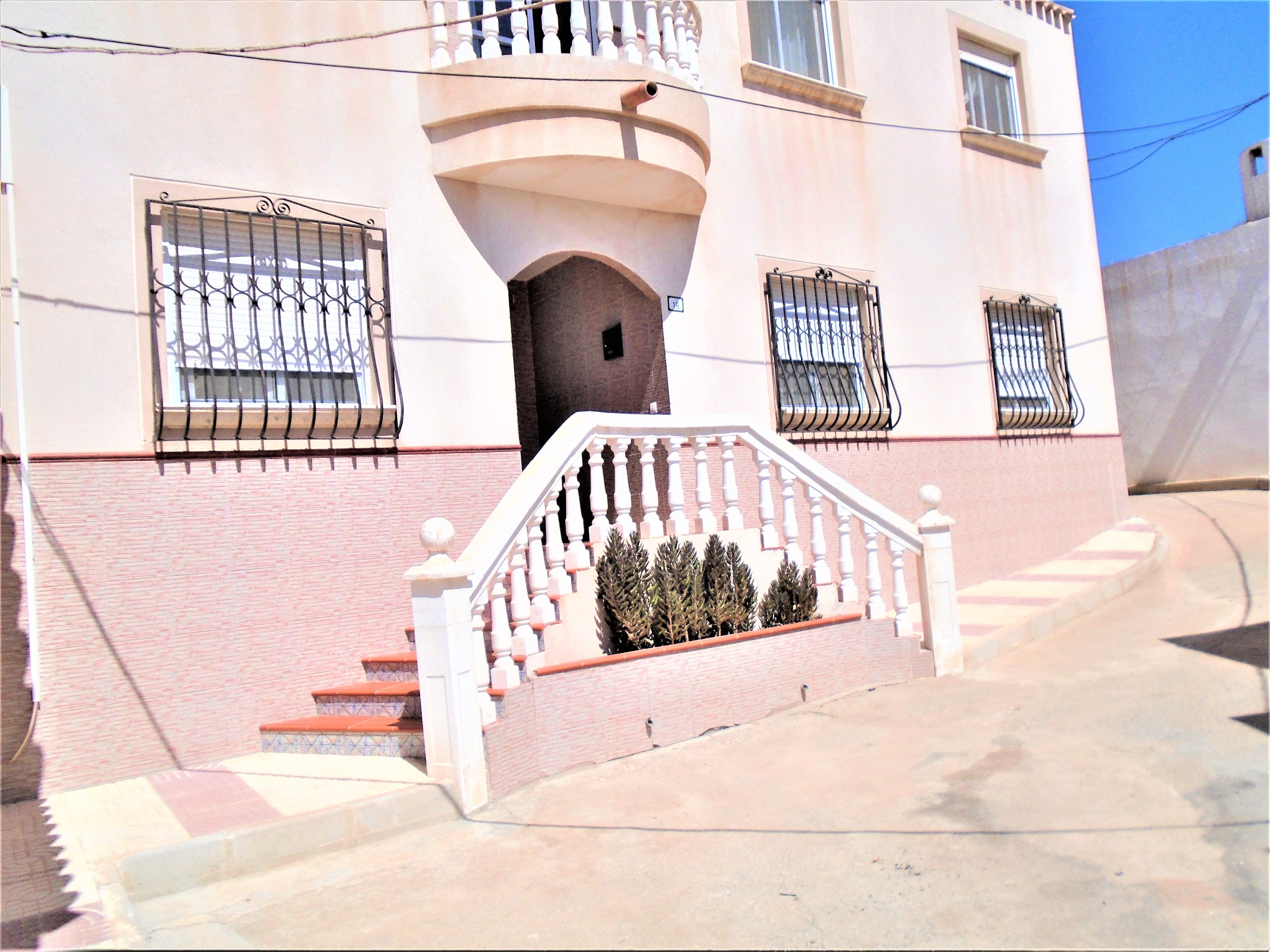 Exterior view of Flat for sale in Carboneras  with Air Conditioner, Private garden and Storage room