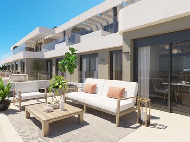 Apartament amb piscina en venda a Mijas pueblo