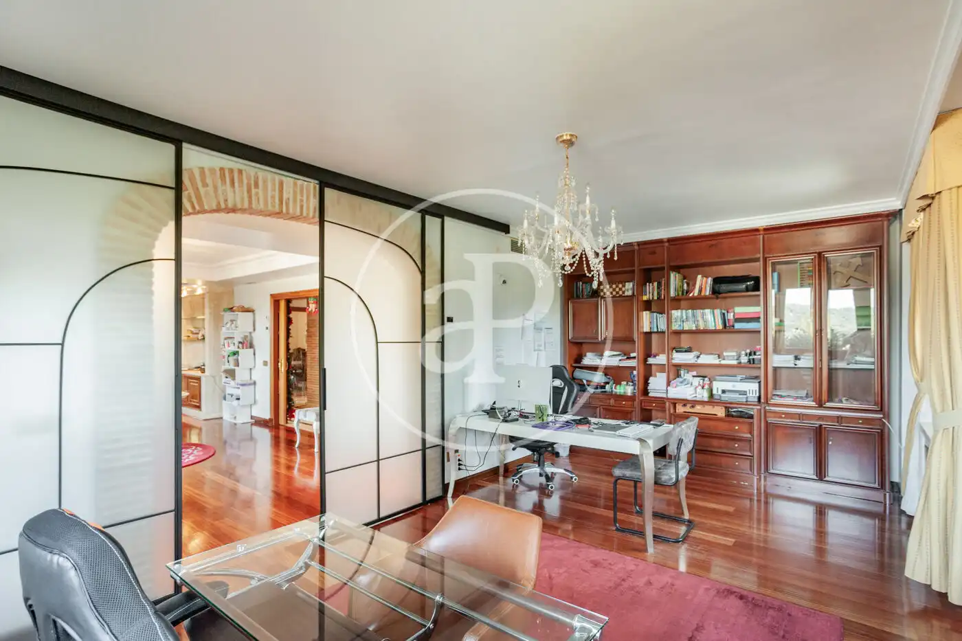 Comedor de Casa o chalet en venta en Pozuelo de Alarcón con Aire acondicionado, Calefacción y Jardín privado
