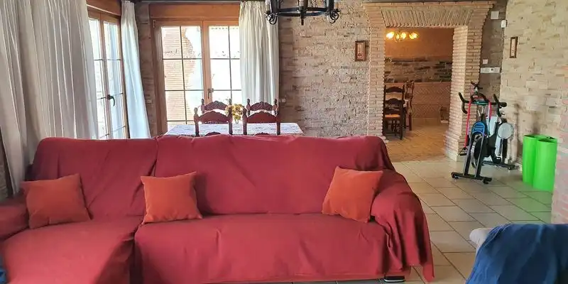Sala de estar de Casa o chalet en venta en Arriate con Aire acondicionado, Jardín privado y Terraza