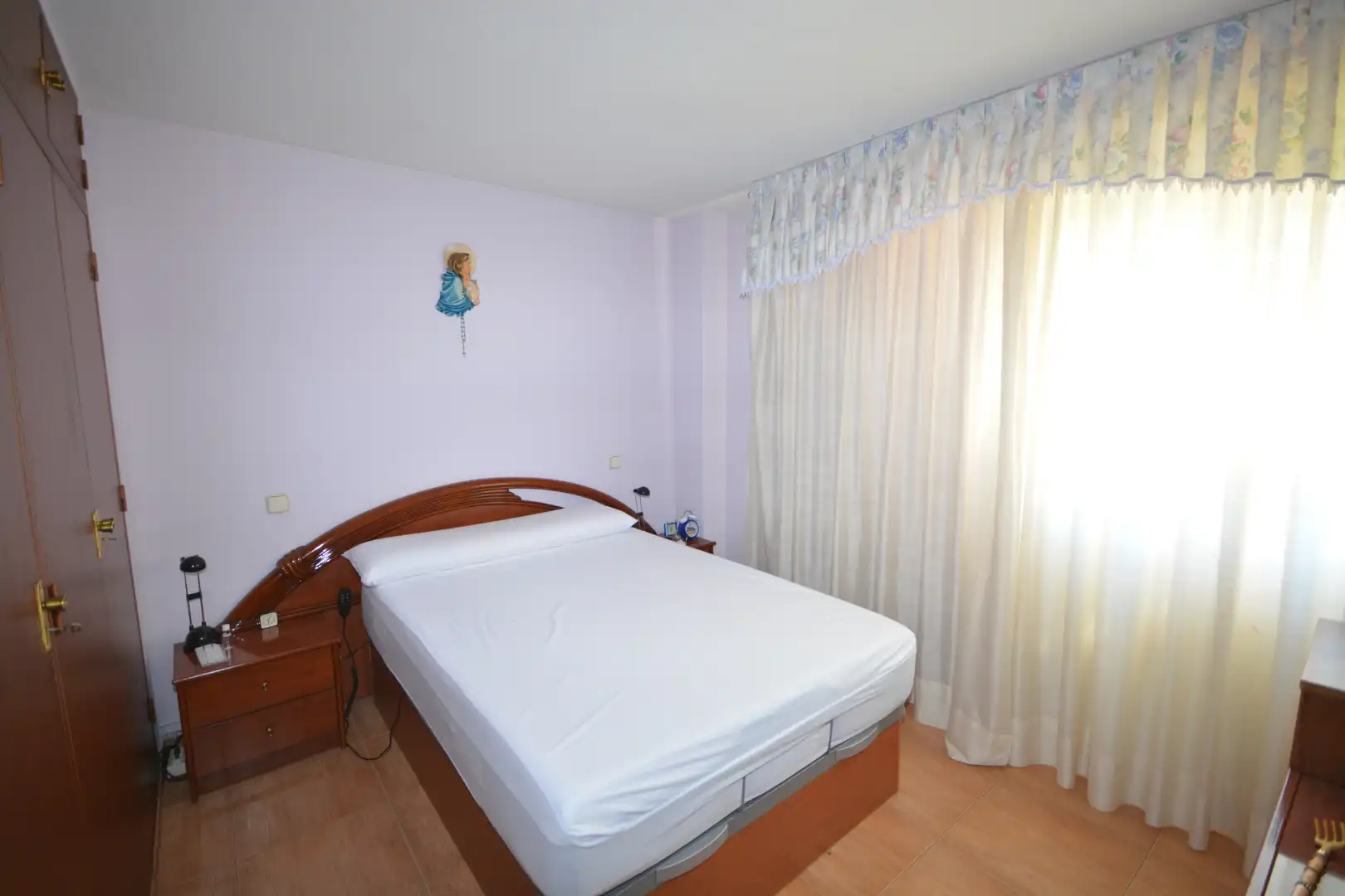 Bedroom of Flat for sale in Madrid  with Terrace, Oven and Washing machine