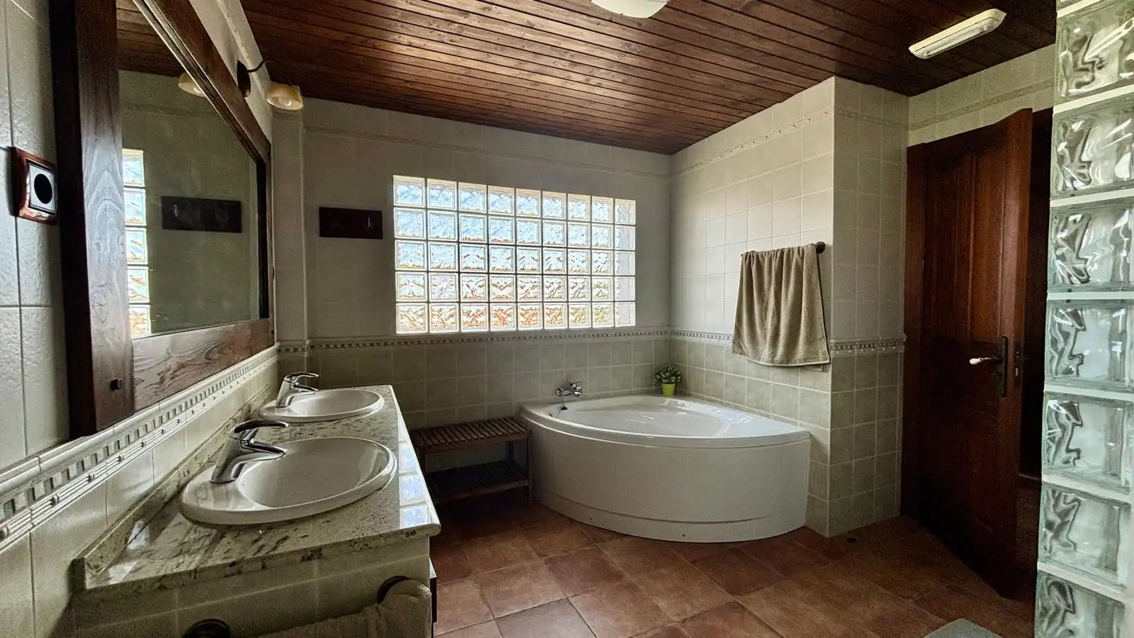 Baño de Casa o chalet en venta en Cartagena con Calefacción, Jardín privado y Terraza