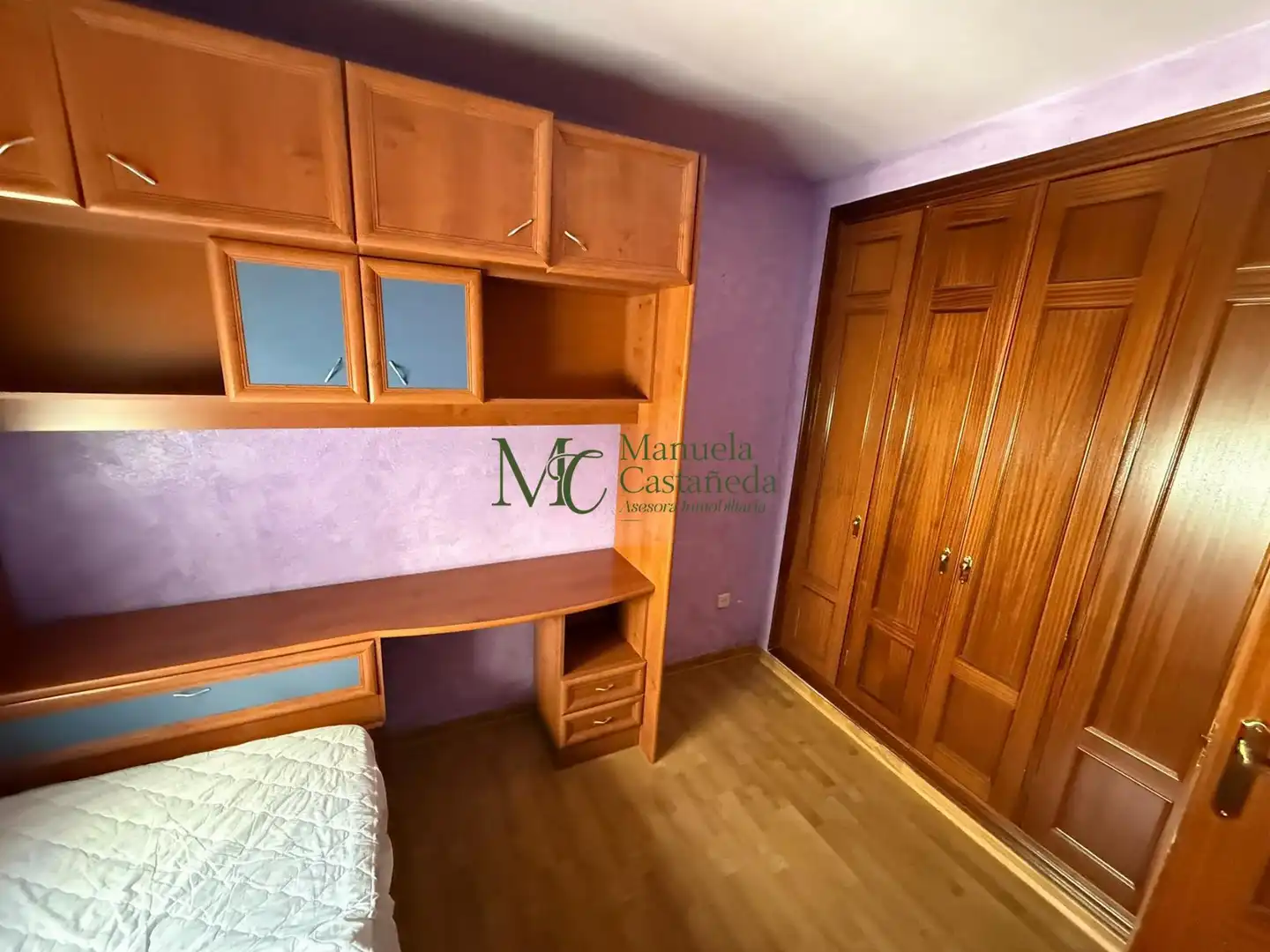 Bedroom of Flat for rent in Mérida  with Air Conditioner, Heating and Alarm