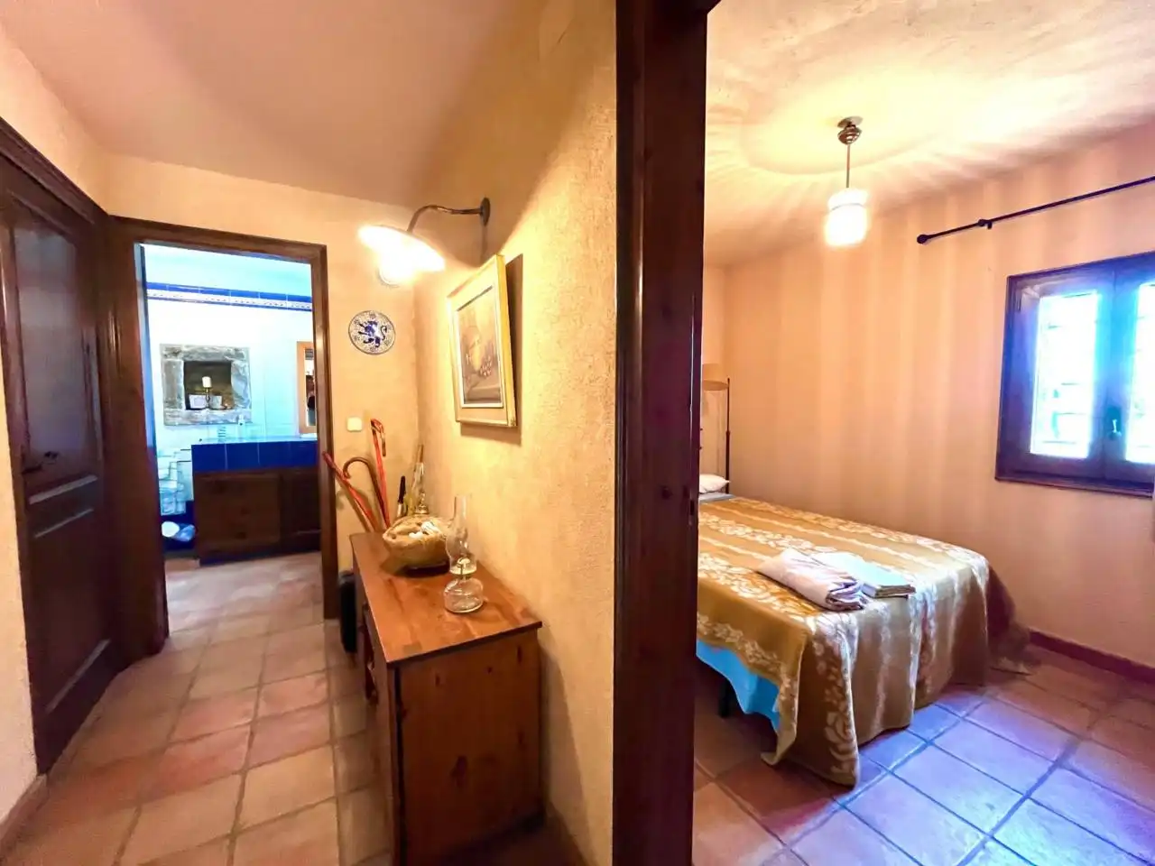 Habitación de Finca rústica en venta en Sant Aniol de Finestres con Calefacción, Jardín privado y Terraza
