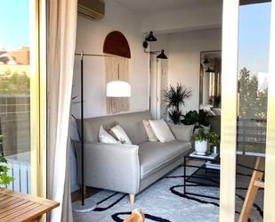 Living room of Flat to rent in  Barcelona Capital  with Balcony