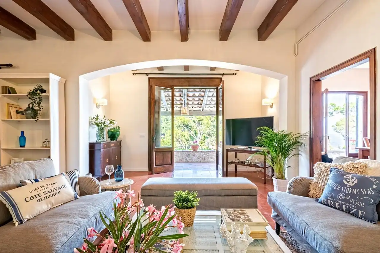 Living room of Houses for sale in Palafrugell  with Heating, Terrace and Swimming Pool