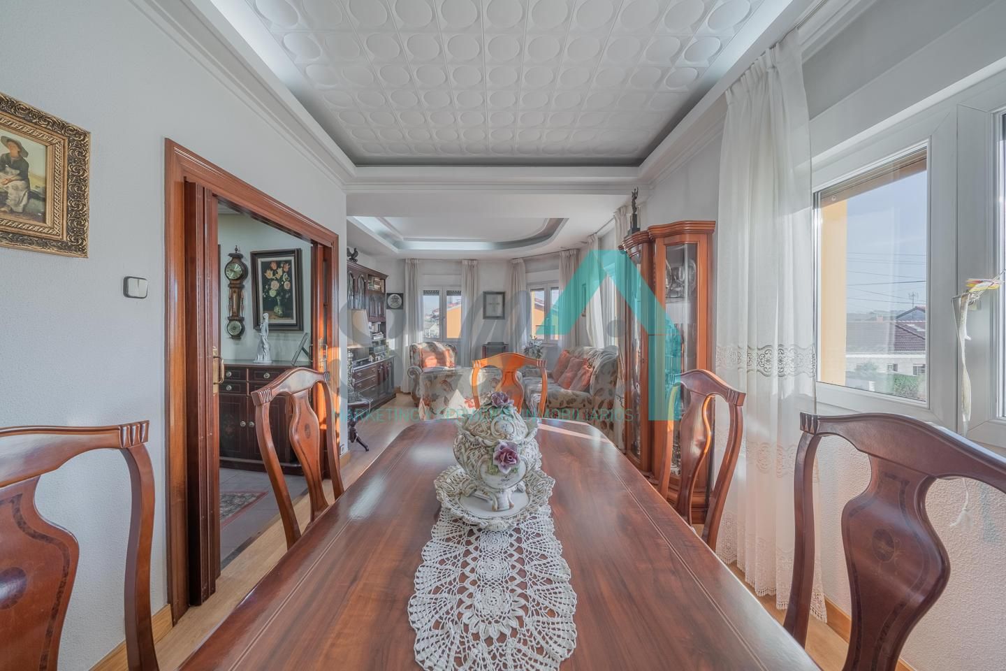 Dining room of Flat for sale in Siero  with Heating and Private garden