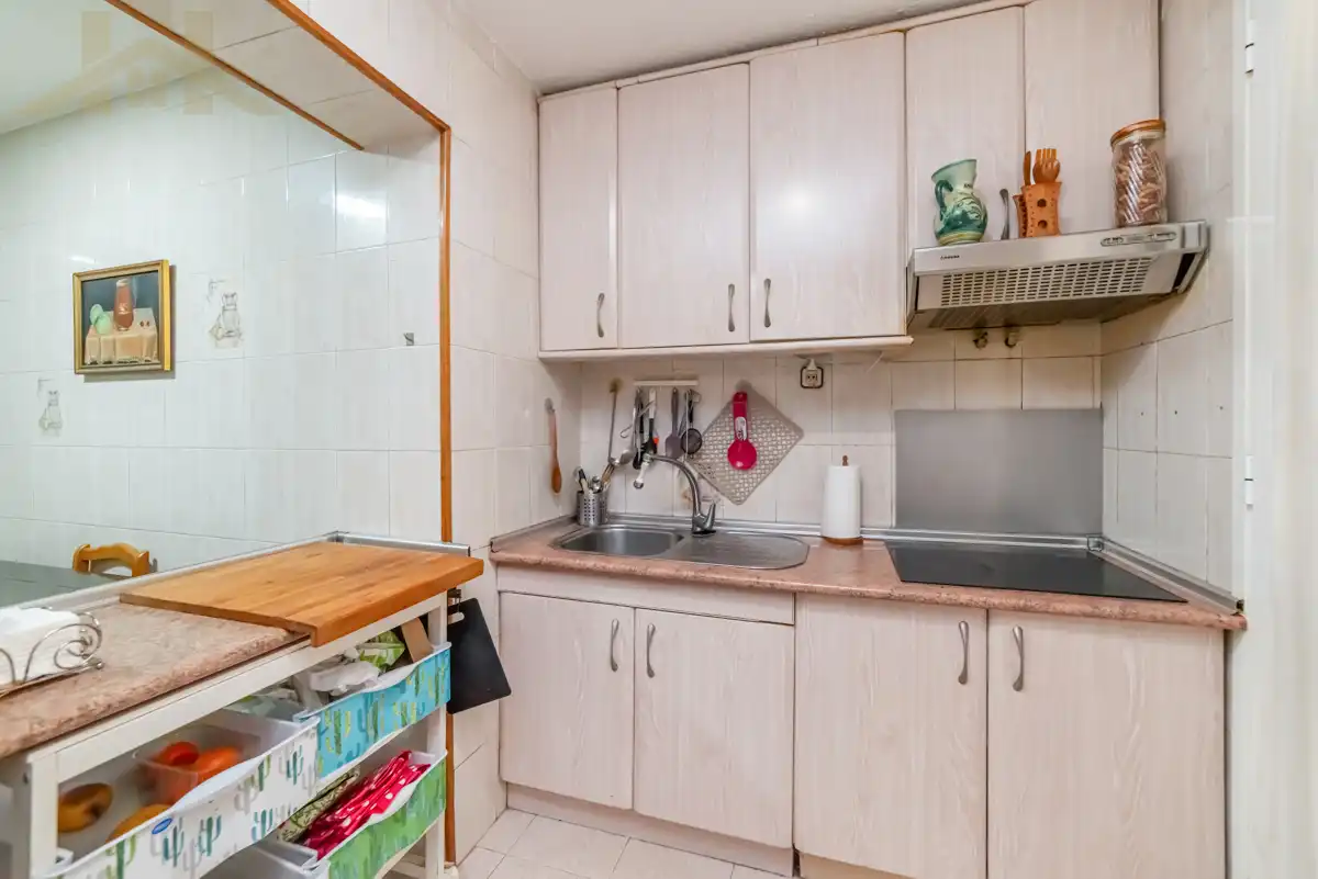 Kitchen of Flat for sale in Madrid  with Air Conditioner, Heating and Terrace