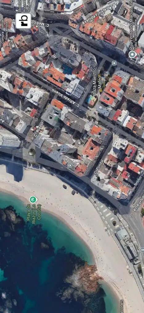 Vista exterior de Piso en venta en A Coruña Capital  con Terraza y Balcón