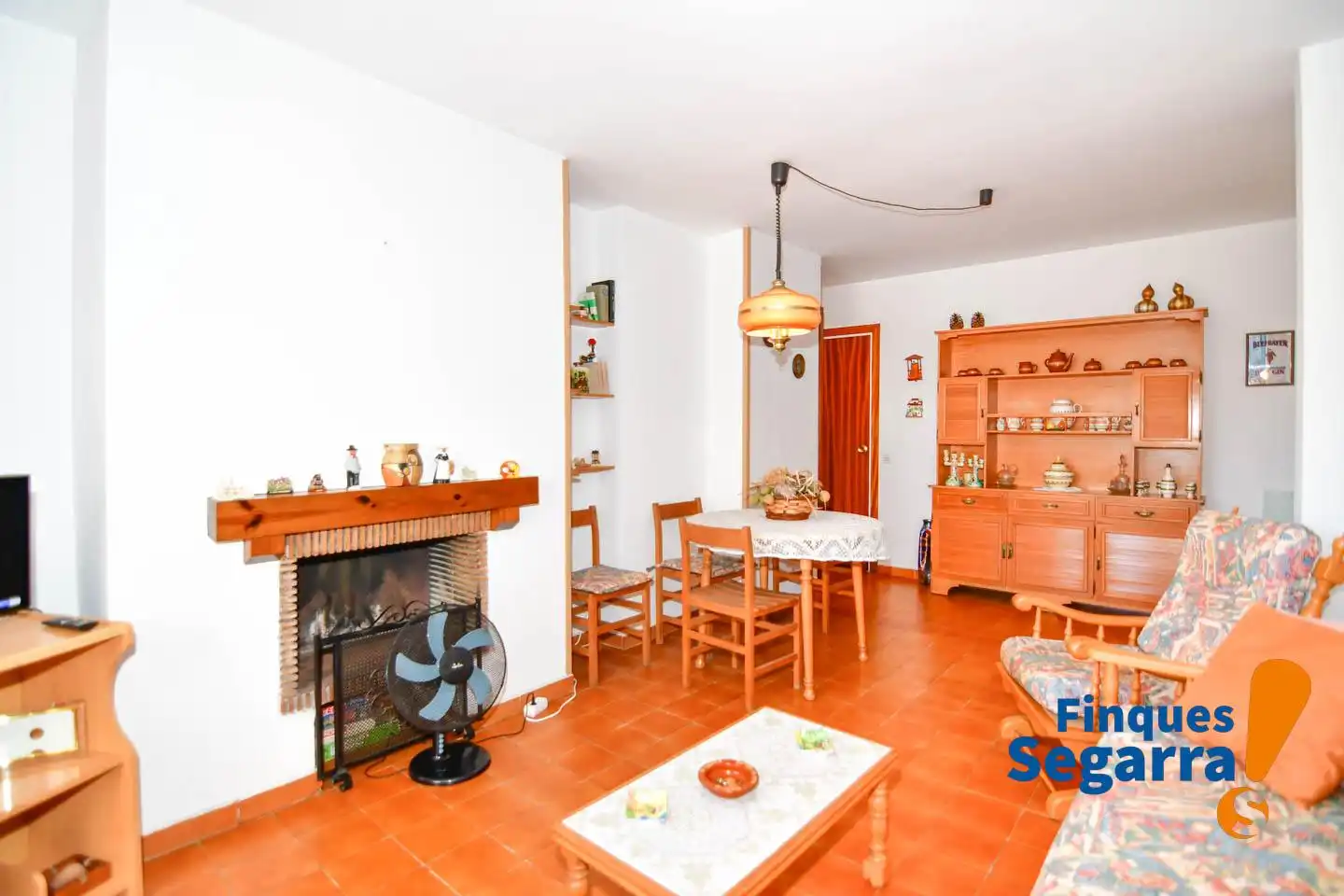 Living room of Flat for sale in El Vendrell  with Terrace and Furnished