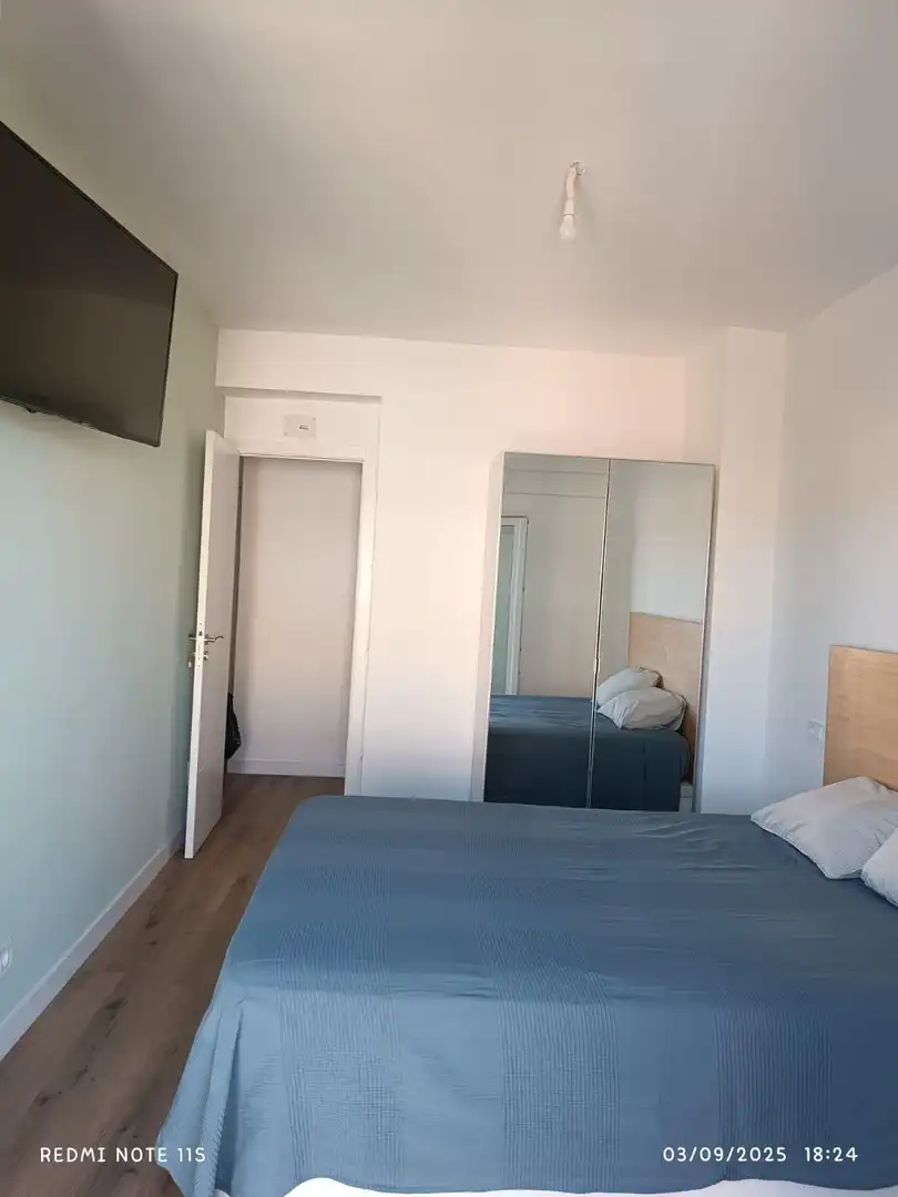 Habitación de Apartamento de alquiler en Cartagena con Aire acondicionado, Calefacción y Terraza
