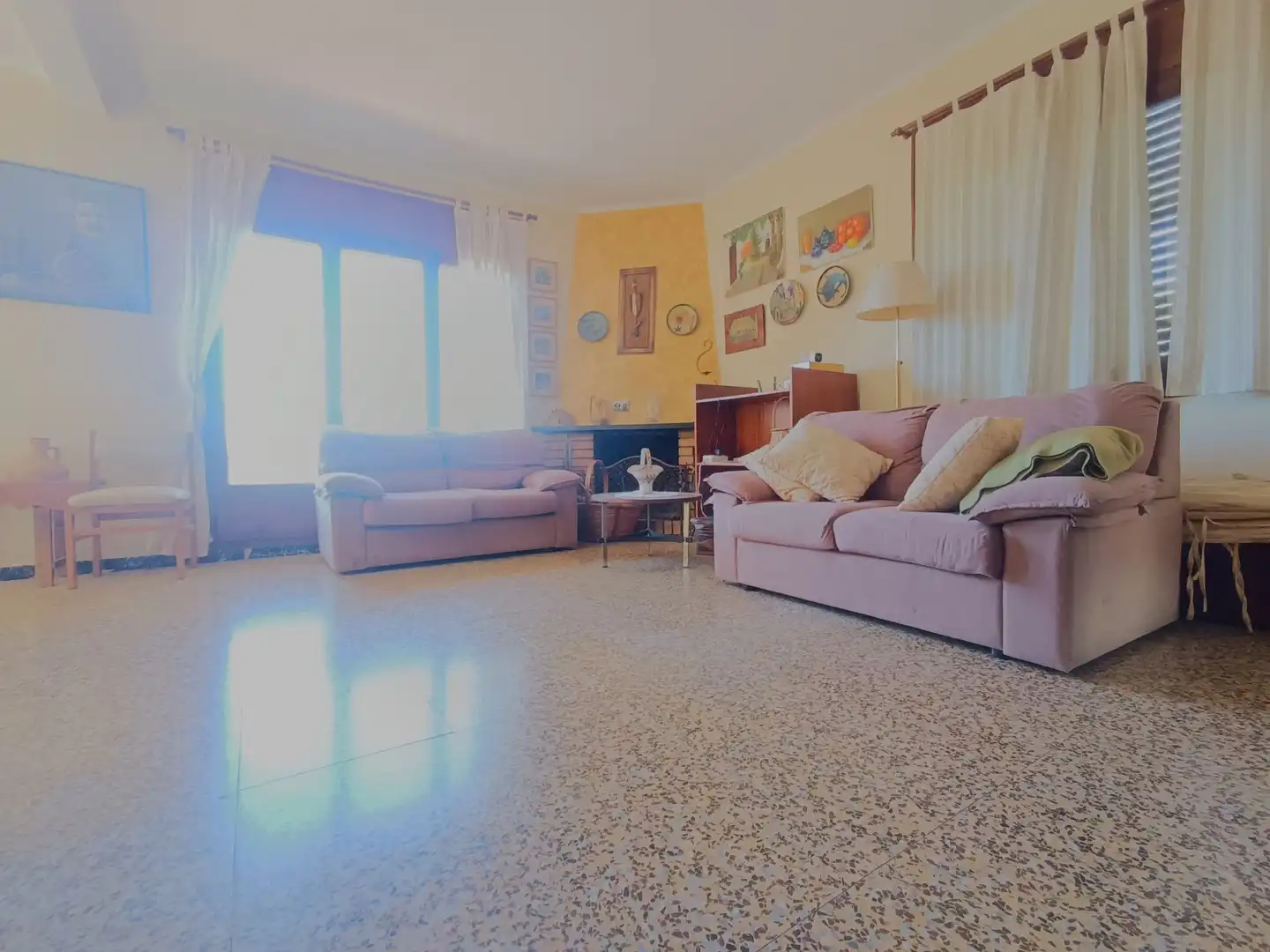 Living room of Houses for sale in Piera  with Heating, Private garden and Terrace