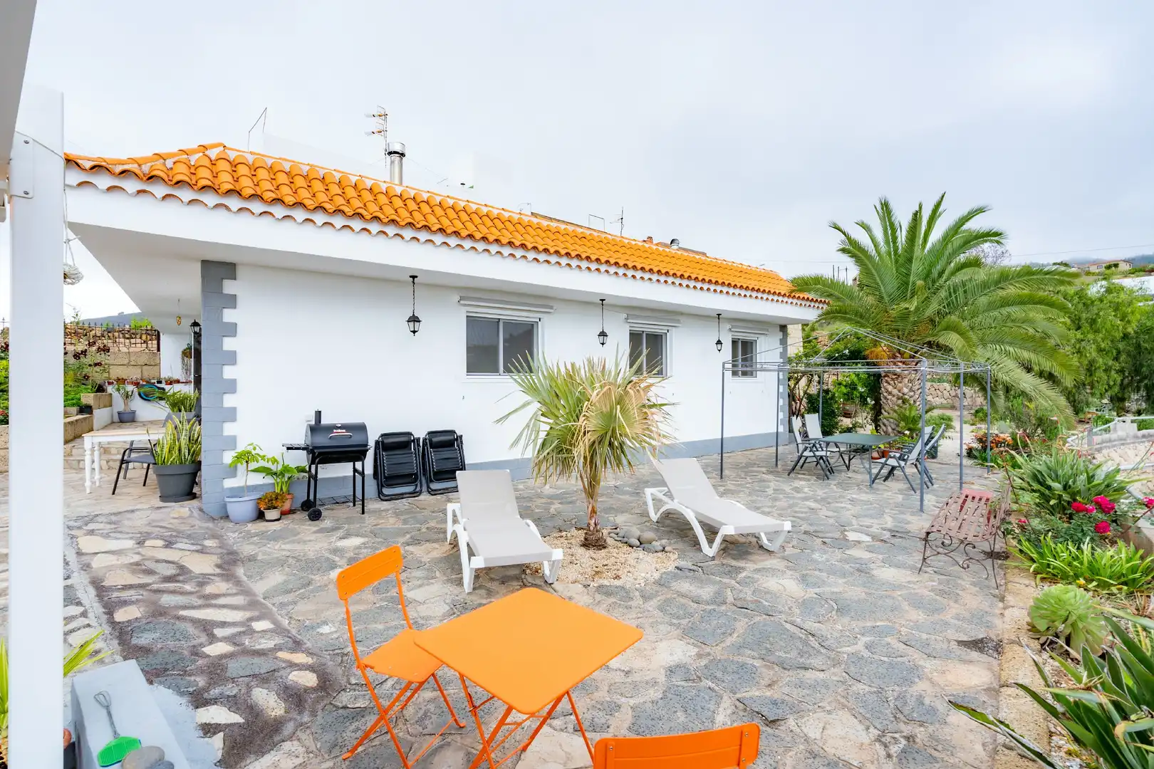 Terraza de Finca rústica en venta en Granadilla de Abona con Aire acondicionado, Jardín privado y Terraza