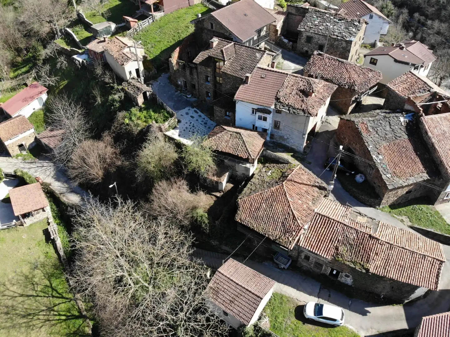 Exterior view of Houses for sale in Aller  with Private garden and Storage room