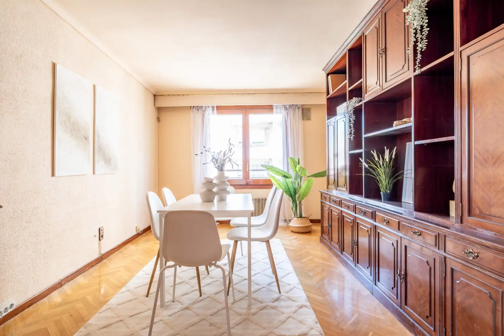 Dining room of Flat for sale in Zaragoza  with Air Conditioner, Heating and Terrace