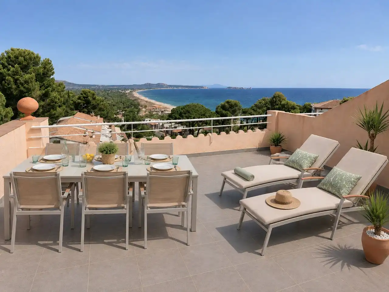 Terraza de Dúplex en venta en Begur con Aire acondicionado, Calefacción y Terraza