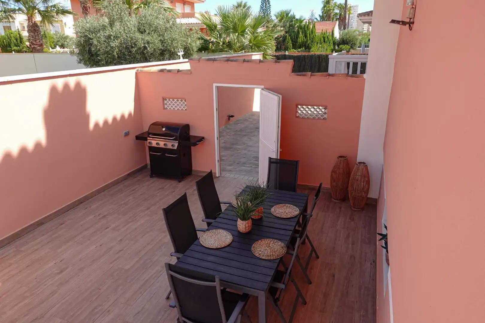 Terrace of Houses for sale in La Manga del Mar Menor  with Air Conditioner, Heating and Private garden