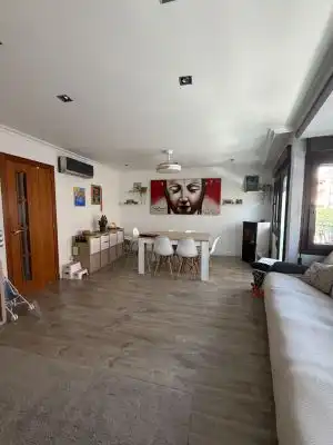 Living room of Flat for sale in Ontinyent  with Air Conditioner, Terrace and Furnished
