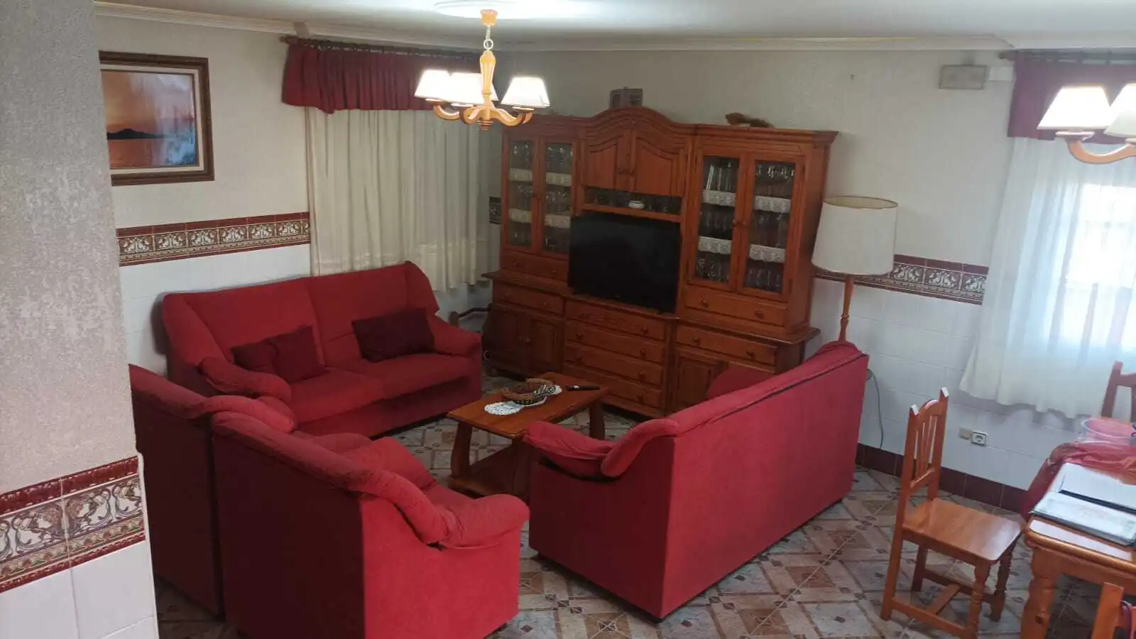 Sala d'estar de Finca rústica en venda en La Manga del Mar Menor amb Aire condicionat, Calefacció i Terrassa