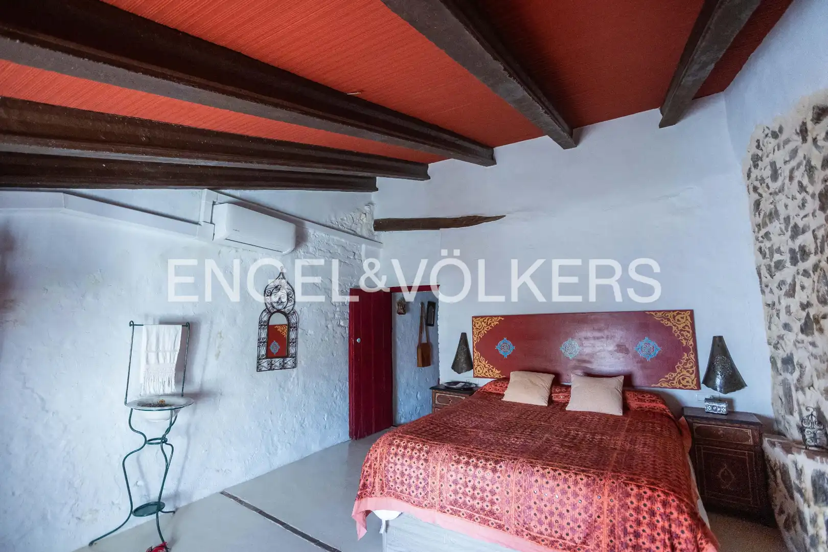 Habitación de Casa o chalet en venta en Cazalla de la Sierra con Calefacción, Amueblado y Balcón