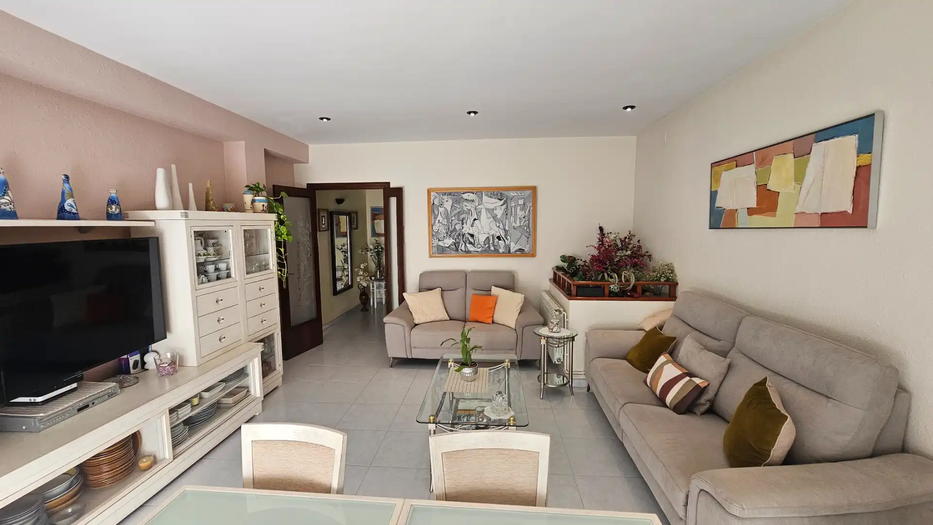 Sala de estar de Casa o chalet en venta en Sabadell con Aire acondicionado, Calefacción y Terraza