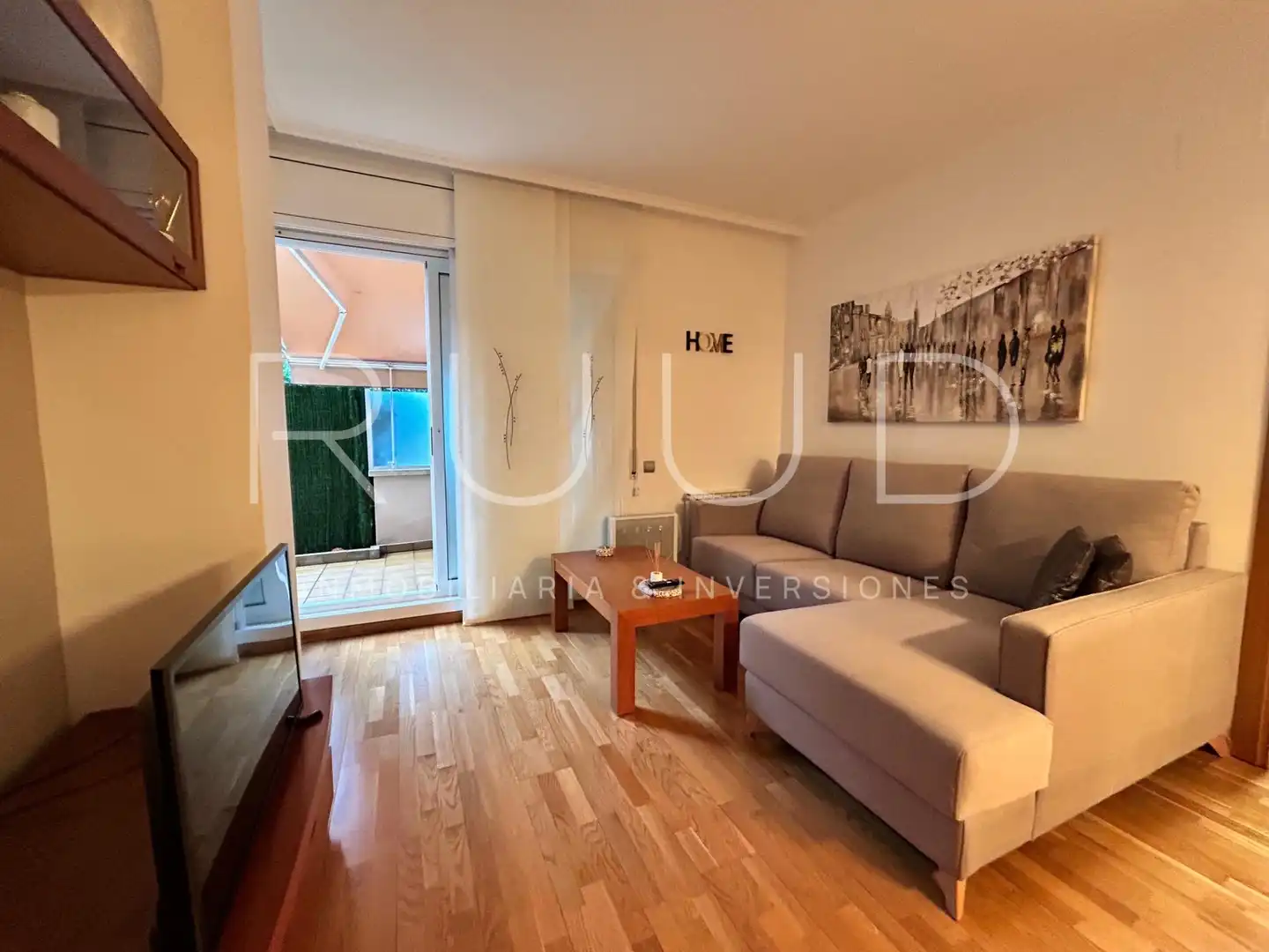 Living room of Flat for sale in Castelldefels  with Air Conditioner, Heating and Private garden