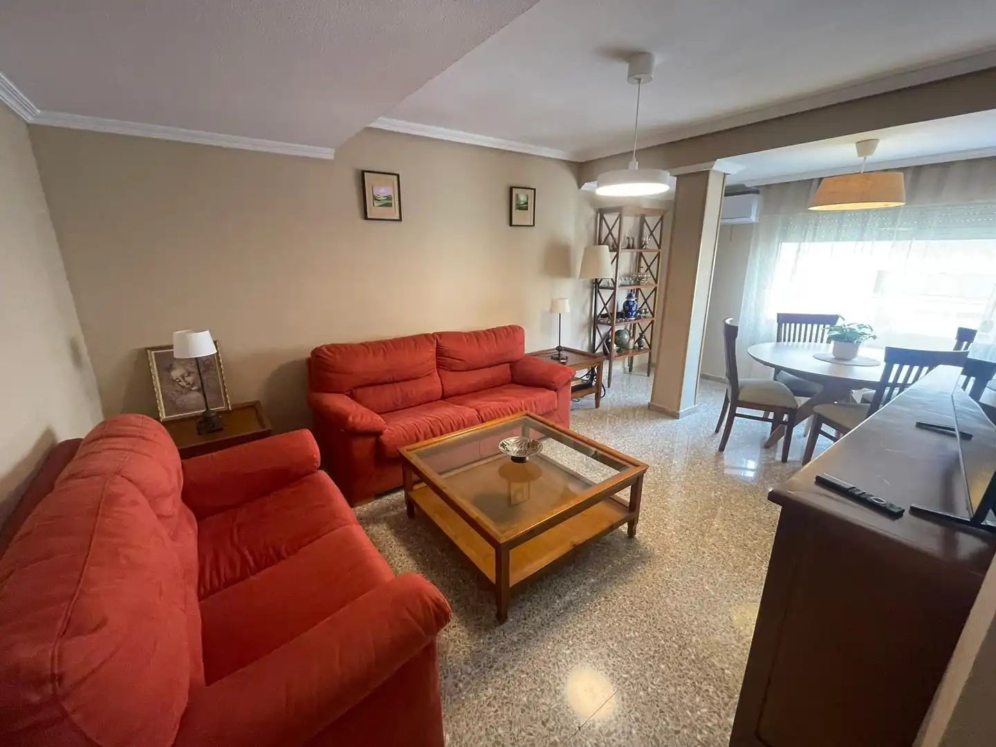 Sala d'estar de Pis en venda en Murcia amb Aire condicionat