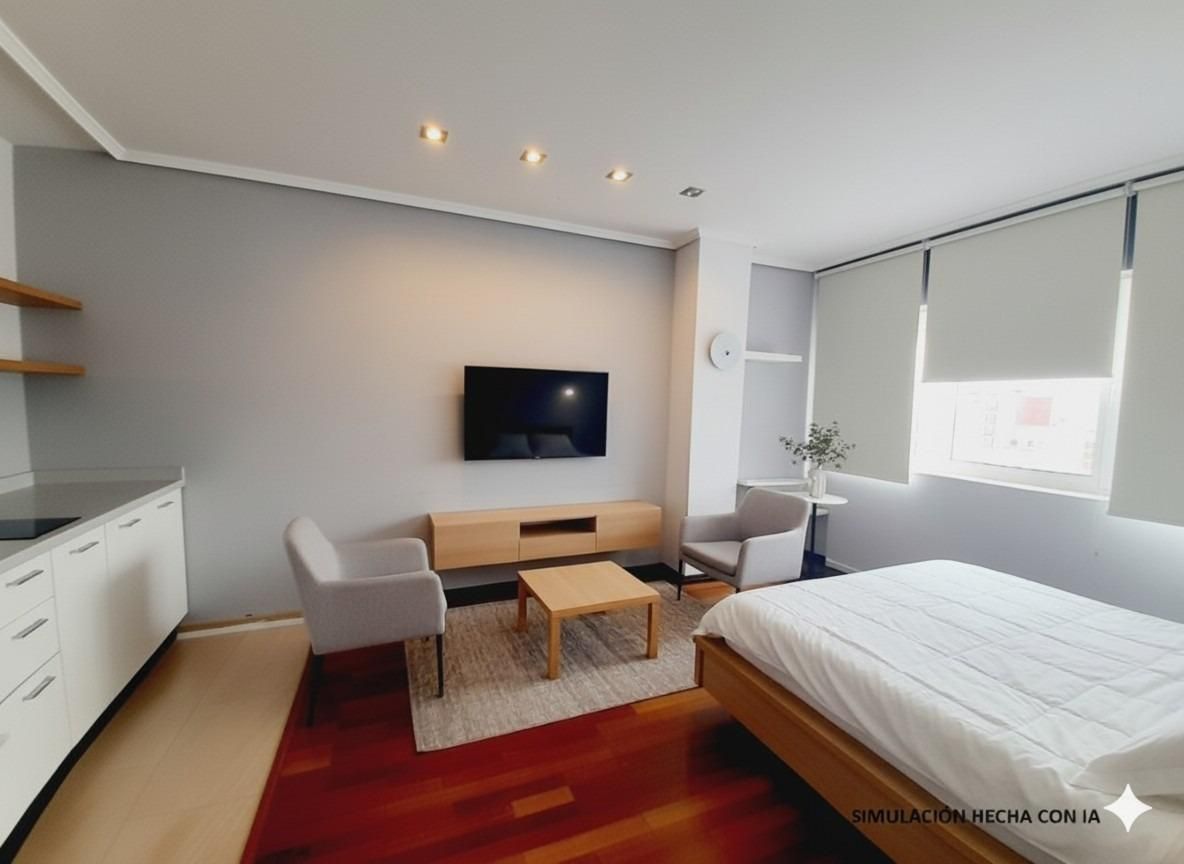 Living room of Study for sale in Vigo   with Heating and Parquet flooring