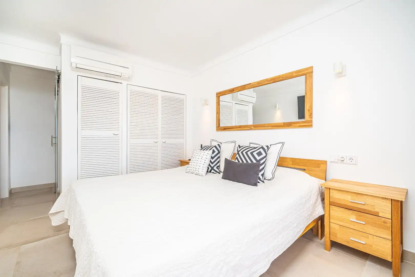 Bedroom of Houses for rent in Llucmajor  with Air Conditioner, Private garden and Terrace