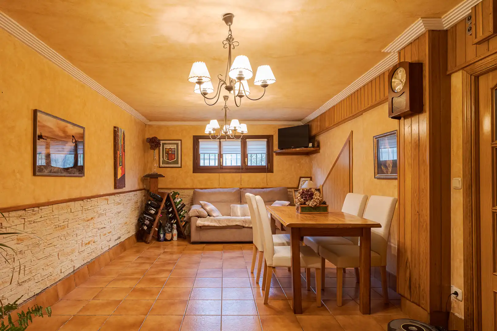 Dining room of Houses for sale in Lasarte-Oria  with Heating, Private garden and Terrace