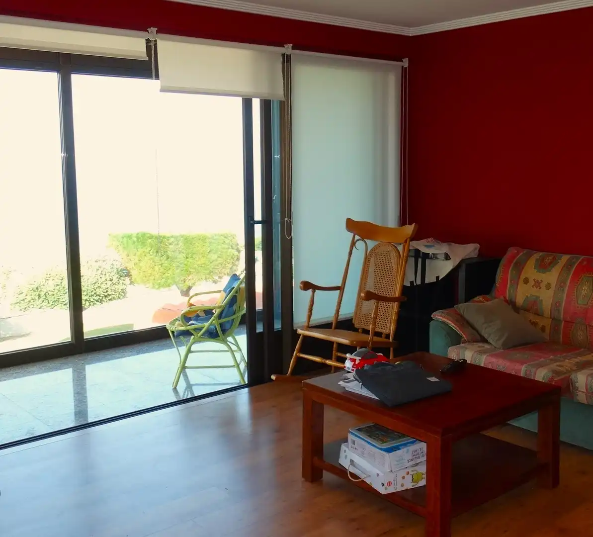 Sala d'estar de Casa o xalet en venda en Valdoviño amb Calefacció, Jardí privat i Parquet