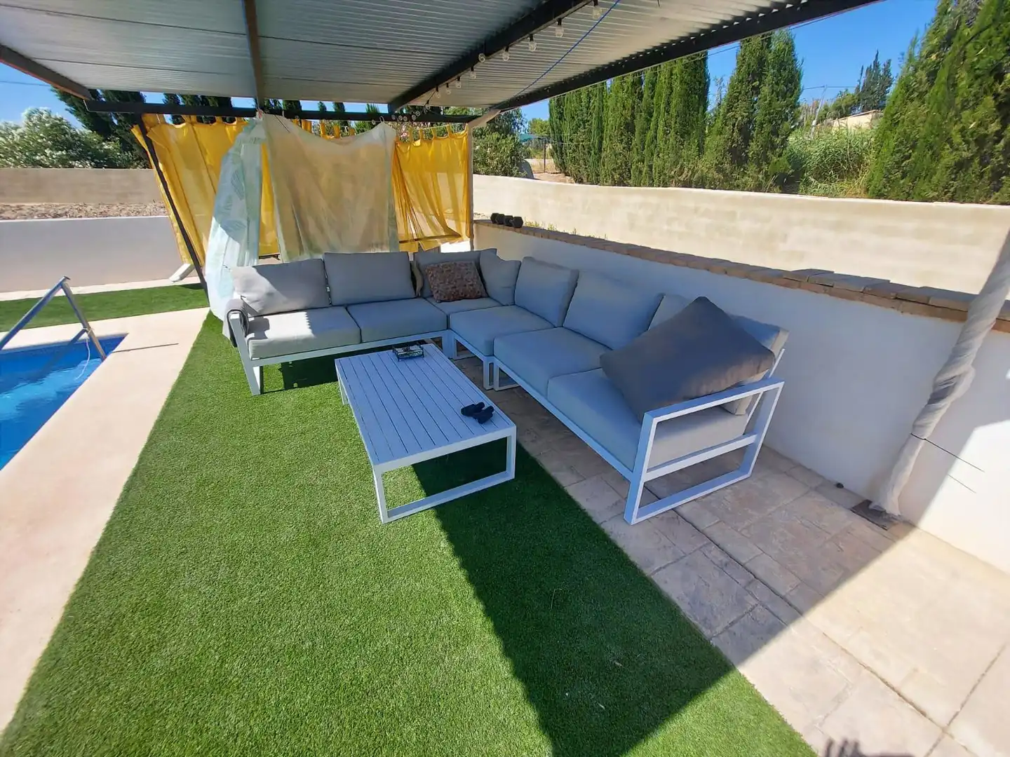 Terrace of Country homes for sale in Cieza  with Private garden and Swimming Pool