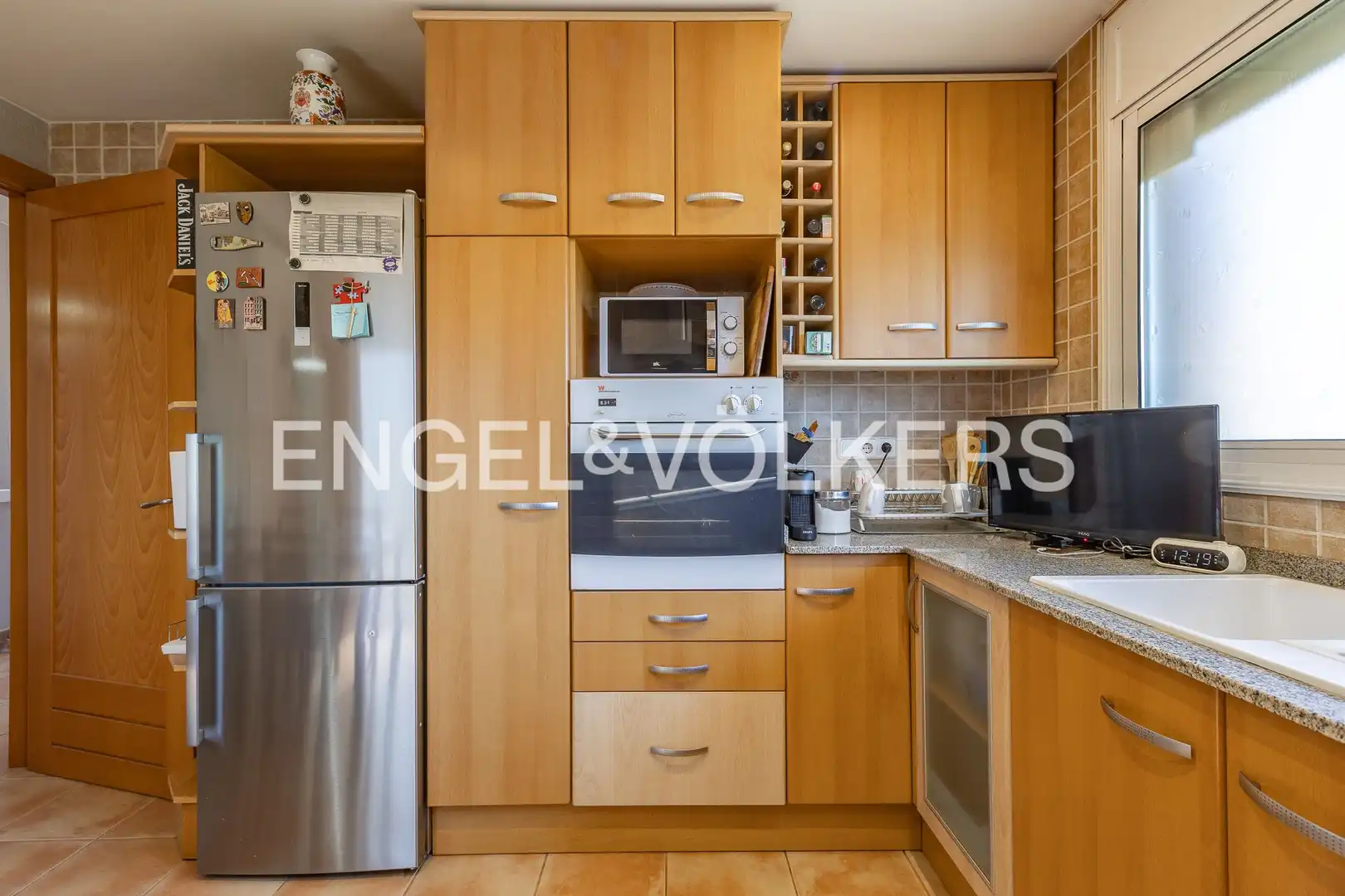 Küche von Haus oder Chalet zum Verkauf in Rubí mit Klimaanlage, Heizung und Terrasse