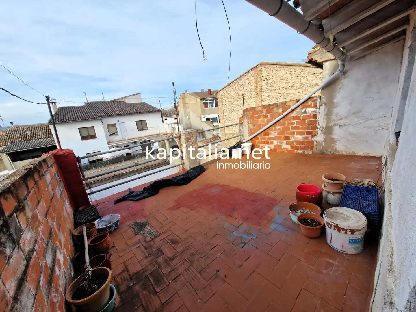 Terrace of Houses for sale in El Palomar  with Terrace and Balcony