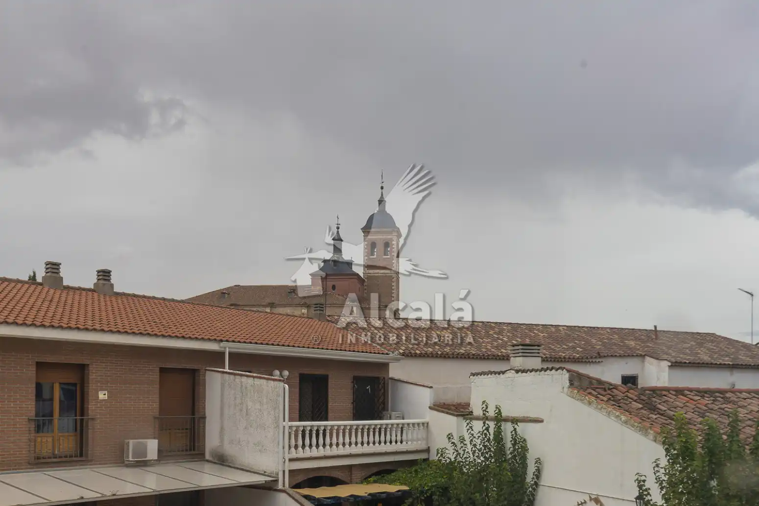 Vista exterior de Piso en venta en Meco pueblo