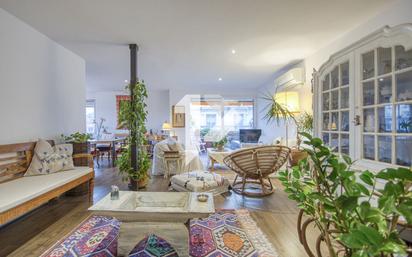 Living room of Flat for sale in  Barcelona Capital  with Air Conditioner, Terrace and Storage room