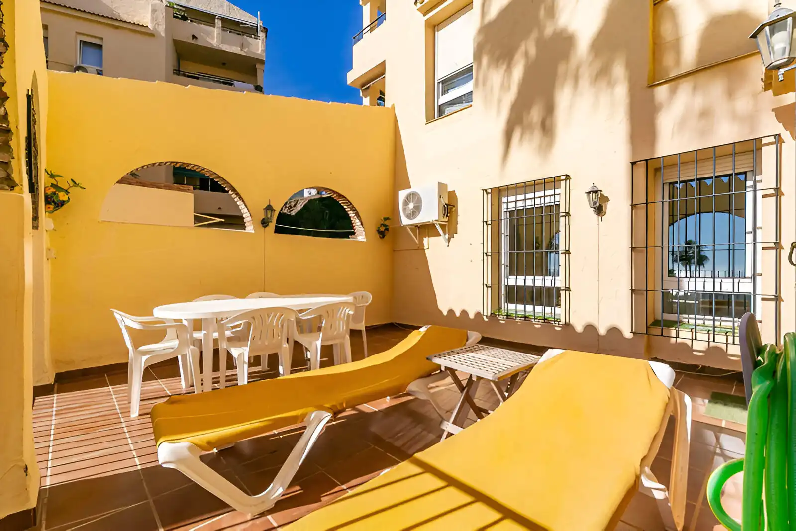 Terraza de Planta baja en venta en Benalmádena con Aire acondicionado, Terraza y Piscina