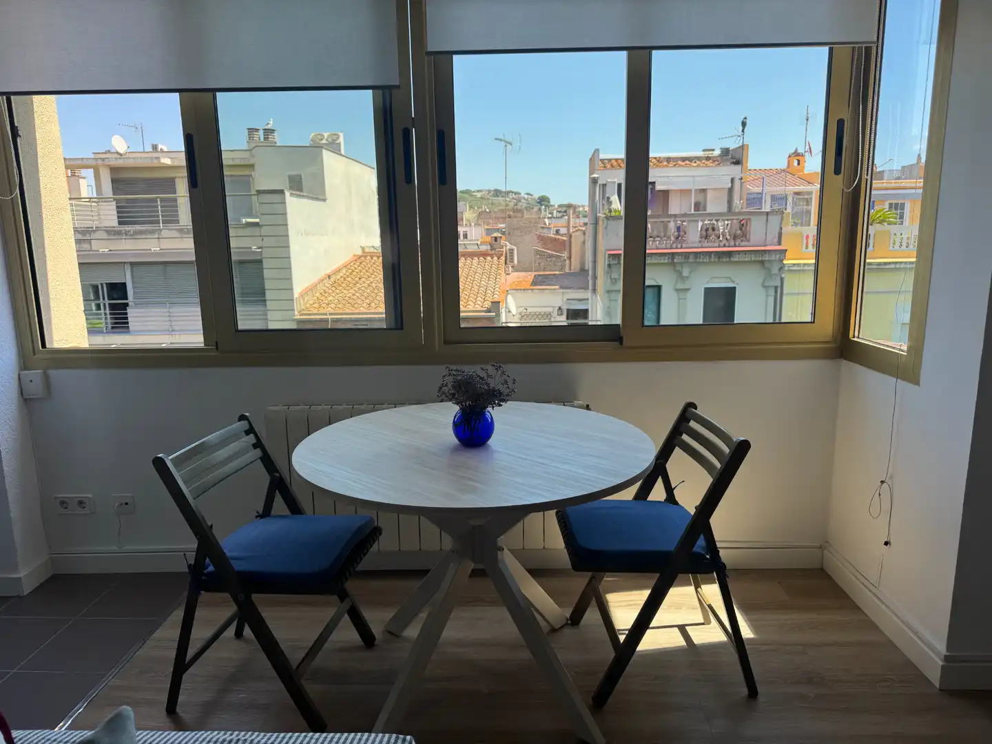Esszimmer von Wohnung zur Miete in Sant Feliu de Guíxols mit Klimaanlage, Heizung und Möbliert