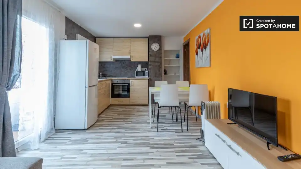 Kitchen of Flat for rent in Valencia  with Air Conditioner, Heating and Furnished