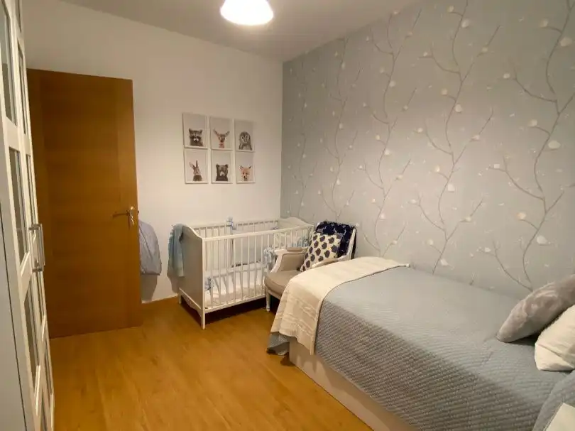 Bedroom of Flat for rent in  Madrid Capital  with Air Conditioner