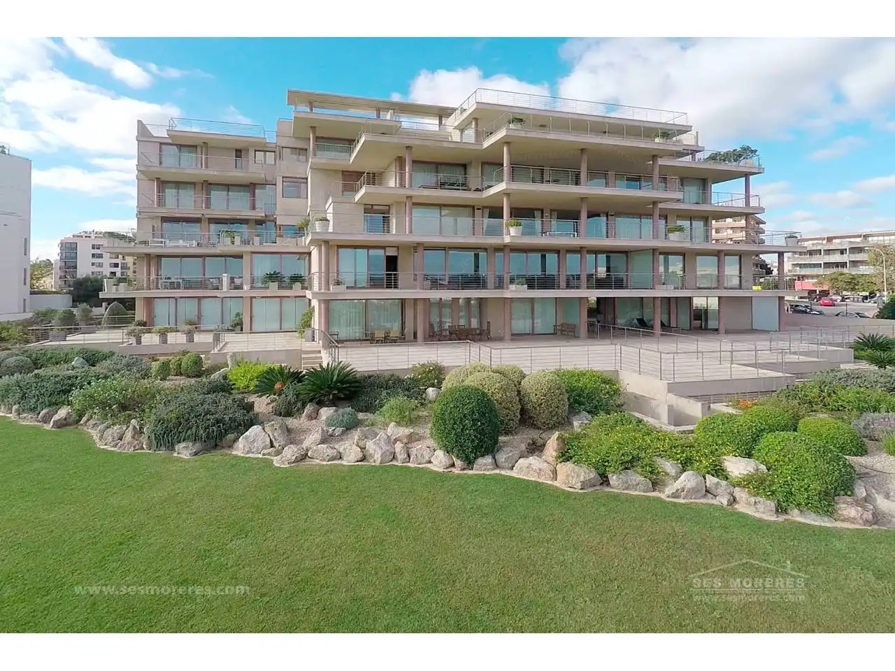 Exterior view of Apartments for sale in Maó - Mahón  with Air Conditioner, Parquet flooring and Terrace