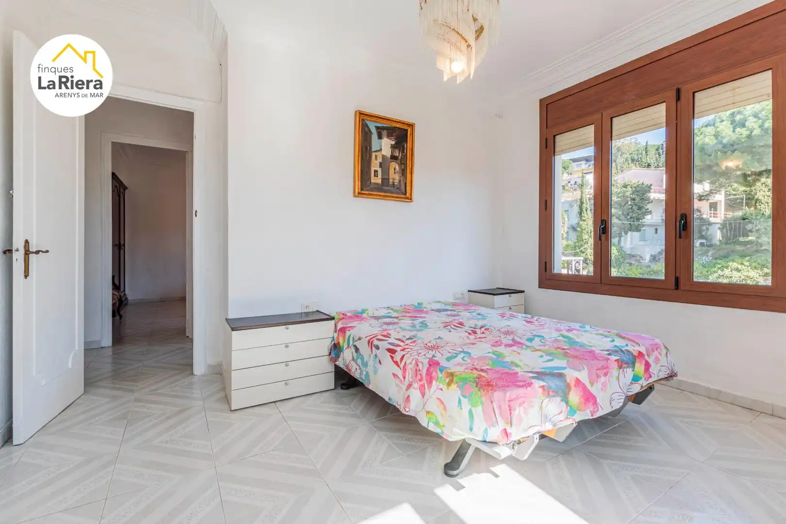 Dormitori de Casa o xalet en venda en Arenys de Mar amb Calefacció, Jardí privat i Piscina