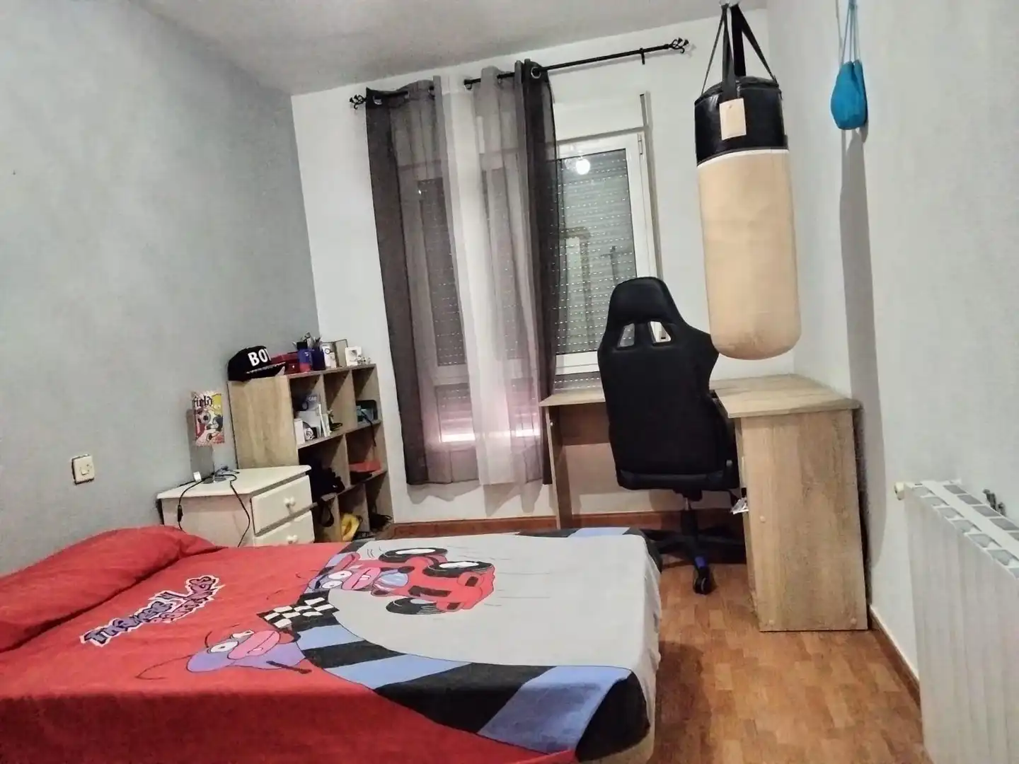 Schlafzimmer von Maisonette zum Verkauf in Bullas mit Klimaanlage, Parkett und Möbliert