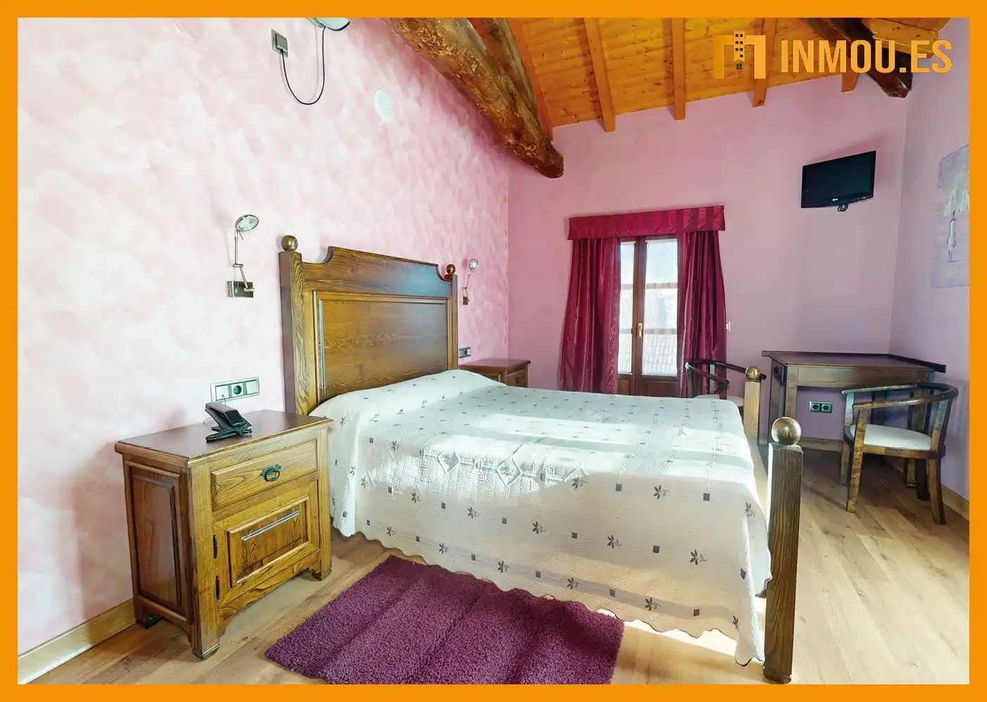 Schlafzimmer von Haus oder Chalet zum Verkauf in O Irixo mit Heizung
