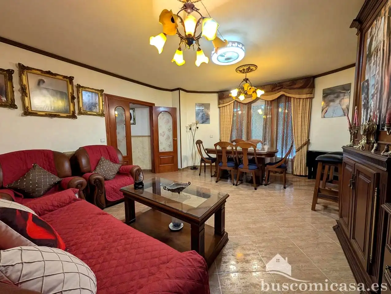 Comedor de Casa o chalet en venta en Linares con Aire acondicionado, Jardín privado y Terraza