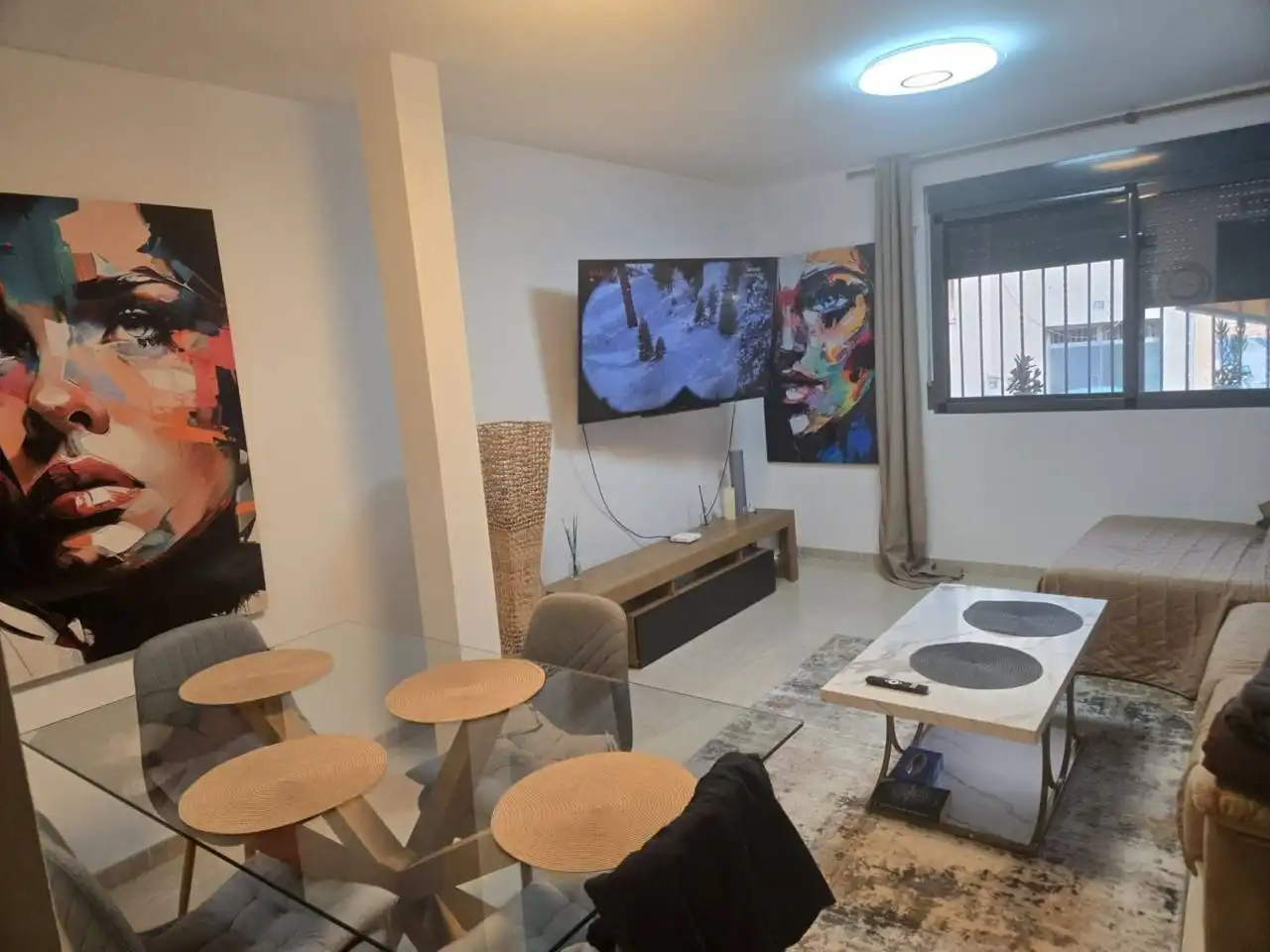 Sala de estar de Piso en venta en Pueblo