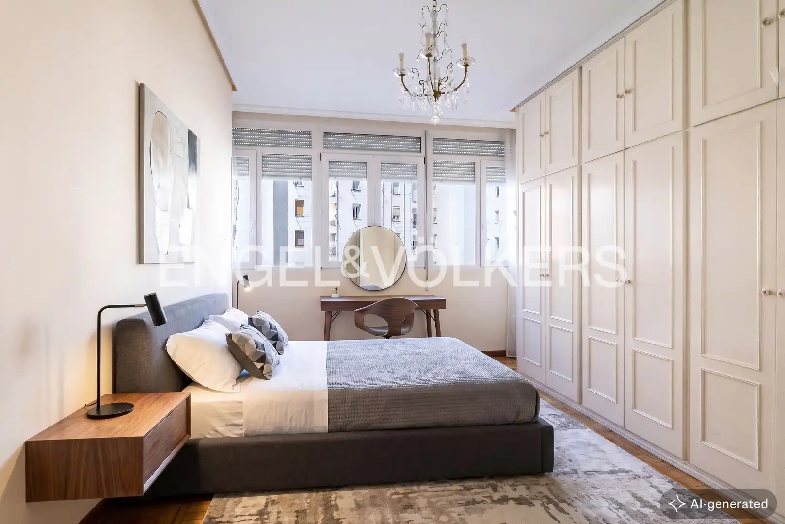 Bedroom of Flat for sale in Madrid  with Heating and Storage room
