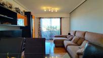 Living room of Flat for sale in San Cibrao das Viñas  with Heating, Parquet flooring and Balcony