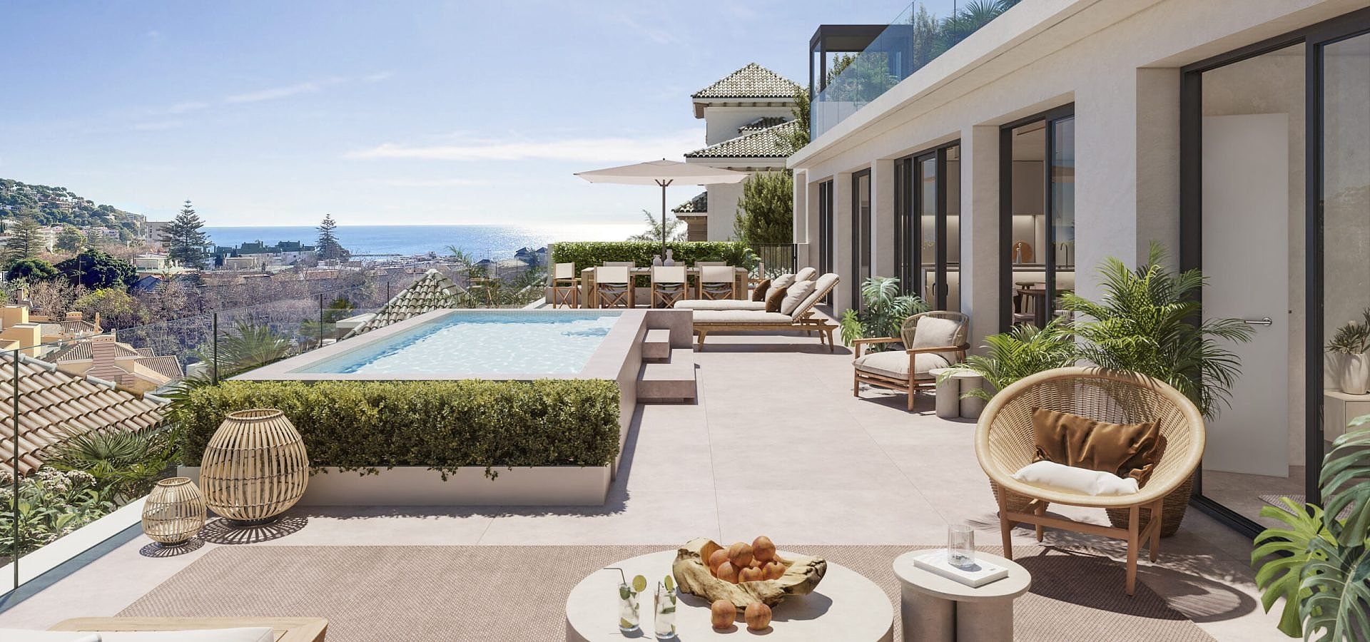 Terrassa de Apartament en venda en Málaga Capital amb Aire condicionat, Terrassa i Piscina