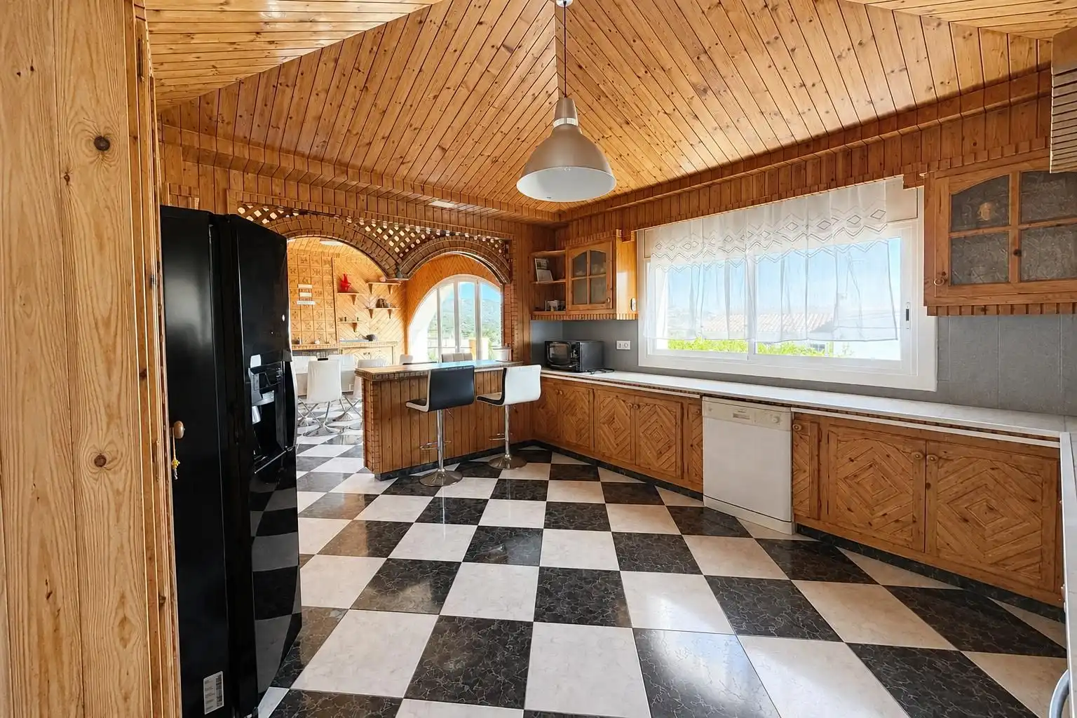 Cocina de Casa o chalet en venta en Roses con Aire acondicionado, Calefacción y Terraza